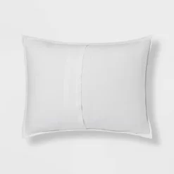 Embroidered Grid Sham Blue - Threshold -Haven Home Store GUEST 01b98870 cc33 45e3 82b9 68afca003447