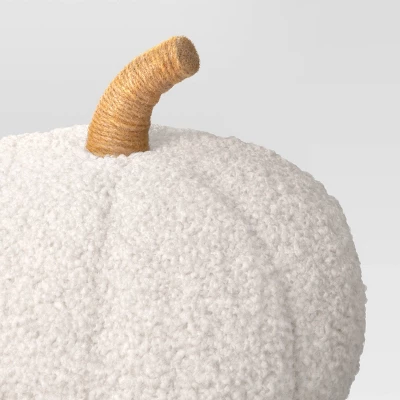 Teddy Boucle Shaped Pumpkin - Threshold™ 2 Teddy Boucle Shaped Pumpkin - Threshold™ - Image 2