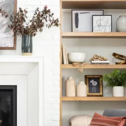 11" X 14" Floral Arrangement Framed Wall Canvas Gold/Navy - Threshold™ Designed With Studio McGee -Haven Home Store GUEST 01e81152 9aef 46e2 a23b 05ebbf2039c4