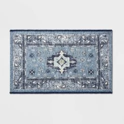 Vintage Persian Medallion Kitchen Rug Blue - Threshold™ 8 Vintage Persian Medallion Kitchen Rug Blue - Threshold™ -Haven Home Store GUEST 025b5f6d 8461 43cc b2bd 68ea68432beb