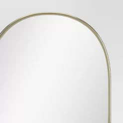 25"x65" Metal Tube Floor Mirror Gold - Threshold™ -Haven Home Store GUEST 03280be9 0821 4d0a ab38 e1445975d2ae