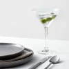 7.6oz 4pk Glass Modern Martini Glasses - Threshold™