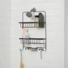 Large Bathroom Shower Caddy Bronze - Threshold™: Rust-Resistant Steel Organizer With Shelf Storage, 24" Height