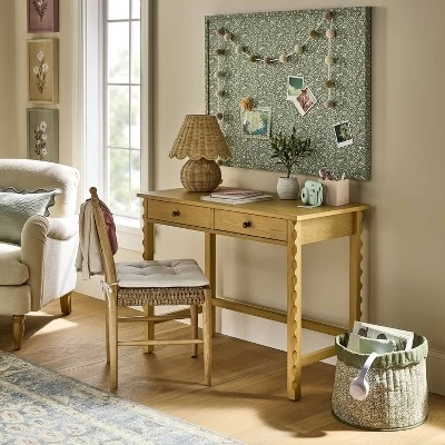 Large Floral Canvas Storage Basket - Threshold™ Designed With Studio McGee 1 Large Floral Canvas Storage Basket - Threshold™ Designed With Studio McGee