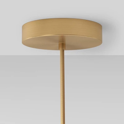 3-Arm Chandelier Brass (Includes Vintage Light Bulbs) - Threshold™ 3 3-Arm Chandelier Brass (Includes Vintage Light Bulbs) - Threshold™ - Image 3