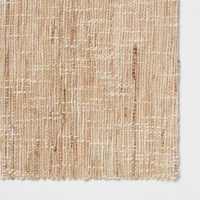 Hemp Natural Ramie Placemat - Threshold™: Rectangle Basket Weave, Spot Clean, Dining Table Accessory, 19"x14" 2 Hemp Natural Ramie Placemat - Threshold™: Rectangle Basket Weave, Spot Clean, Dining Table Accessory, 19"x14" - Image 2