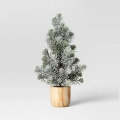 Artificial Plant Snowy Tree In Wood Pot - Threshold™ -Haven Home Store GUEST 0ac3b3dc 3fc0 4633 b25b 3cd1be8f10cb