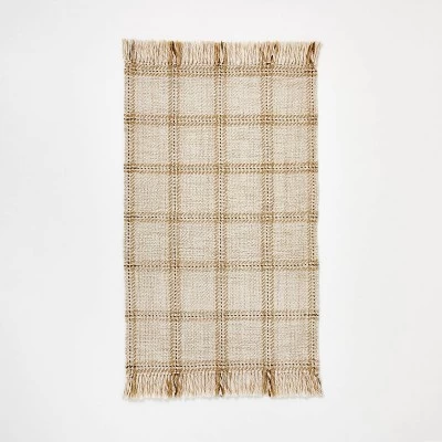 2'1"x3'2" Indoor/Outdoor Plaid Accent Rug - Threshold™ Designed With Studio McGee™ 5 2'1"x3'2" Indoor/Outdoor Plaid Accent Rug - Threshold™ Designed With Studio McGee™ - Image 5