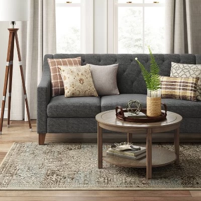 Greenvale Fleck Woven Rug - Threshold 2 Greenvale Fleck Woven Rug - Threshold - Image 2