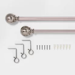 Ball Curtain Rod - Threshold