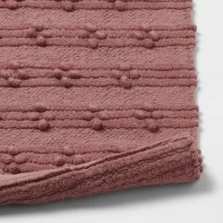20"x30" Dotted Striped Bath Rug Mauve - Threshold™ -Haven Home Store GUEST 105b24a5 187b 4197 8ece c4acabd46d0b