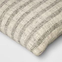 Woven Striped Square Throw Pillow Black/Ivory - Threshold™ 5 Woven Striped Square Throw Pillow Black/Ivory - Threshold™ -Haven Home Store GUEST 1242fa7d 69e4 46d3 a39b 4dbe3587dc81