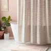 Woven Dotted Line Shower Curtain - Threshold™