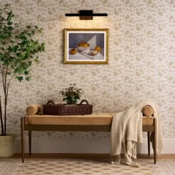 Wall Plug-in Sconce Black - Threshold™ Designed With Studio McGee: Integrated LED, Iron Shade, ETL Listed, Modern Decor