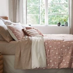 12pc Floral Boho Comforter & Sheets Set Terracotta Pink - Threshold™ -Haven Home Store GUEST 15af4501 e097 4583 a9e0 443936e285db