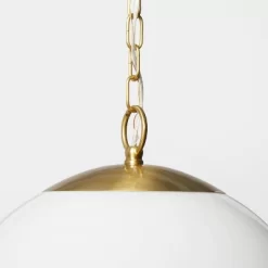 Milk Glass Ceiling Pendant Brass - Threshold™ Designed With Studio McGee -Haven Home Store GUEST 183bf4cf 1e46 4f50 816a 5abef6058a88