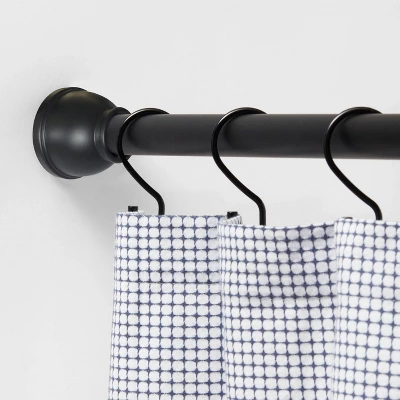 72" Half Moon Dual Mount Shower Rod - Threshold™ 2 72" Half Moon Dual Mount Shower Rod - Threshold™ - Image 2