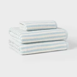 Coastal Hand Towel Blue Striped - Threshold™ 7 Coastal Hand Towel Blue Striped - Threshold™ -Haven Home Store GUEST 1a940b81 3f2b 421c 911b d57172b69149