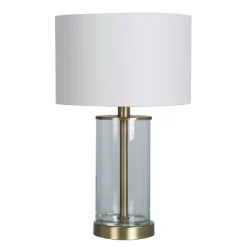 Fillable Accent With USB Table Lamp Brass - Threshold -Haven Home Store GUEST 1bb85741 23ad 46c1 a755 e6a1658c6bca