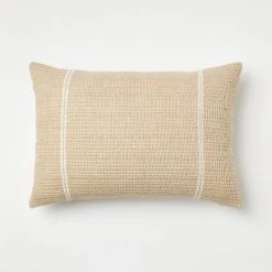 Oversize Embroidered Striped Throw Pillow Cream - Threshold™ Designed With Studio McGee -Haven Home Store GUEST 1ddb9719 cee8 4fd1 9365 47a3d094f05c