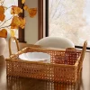 18" Rattan Cane Serving Tray - Threshold™