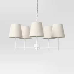 5 Arm Shaded Chandelier - Threshold™ -Haven Home Store GUEST 1f567709 3a88 43f2 9a40 2a37ecb70396