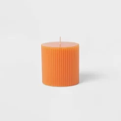 Ribbed Pillar Pumpkin Spice Candle - Threshold™ -Haven Home Store GUEST 1fd0cc95 083f 4fbf 8ad1 42d75a6836bf