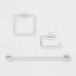 3pc Modern Bath Hardware Set - Threshold™ 9 3pc Modern Bath Hardware Set - Threshold™ -Haven Home Store GUEST 20cdd55f 3a6d 45d7 89c5 37fa9d7a91f3