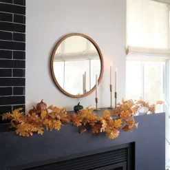 Fall Oak Leaf Artificial Garland - Threshold™