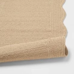 20"x30" Coastal Scallop Edge Bath Rug Cream - Threshold™ 5 20"x30" Coastal Scallop Edge Bath Rug Cream - Threshold™ -Haven Home Store GUEST 2223e2f6 6984 40af 830b 6b43290fa1de