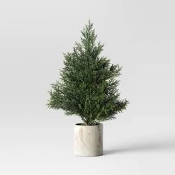 Artificial Plant Shimmer Pine Tree - Threshold™ -Haven Home Store GUEST 26093034 971a 4781 98b8 f737fe45460c