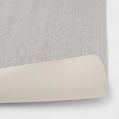 20" X 36" Herringbone Comfort Mat Light Gray - Threshold™ 3 20" X 36" Herringbone Comfort Mat Light Gray - Threshold™ - Image 3