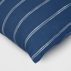 2pk Square Cotton Woven Stripe Throw Pillows Navy/Ivory - Threshold™ 5 2pk Square Cotton Woven Stripe Throw Pillows Navy/Ivory - Threshold™ -Haven Home Store GUEST 27c3ddce 6d0d 4acc 971c e2137ebcd1fe