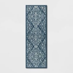 Vintage Print Comfort Rug Blue - Threshold™ -Haven Home Store GUEST 27cfa3a5 387a 437b a65c 003e7fadefea