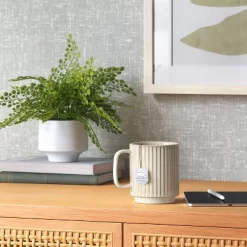 16oz Moira Ceramic Mug Cream - Threshold™