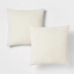 2pk Chenille Square Throw Pillows - Threshold™ -Haven Home Store GUEST 2b1db3f9 3b3e 4d1d 83e1 eb7ab7c8a7f6