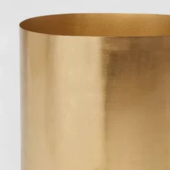 Brushed Brass Waste Can Gold - Threshold™ 4 Brushed Brass Waste Can Gold - Threshold™ -Haven Home Store GUEST 2e0a7261 b16e 4740 8516 1ccb2638b017