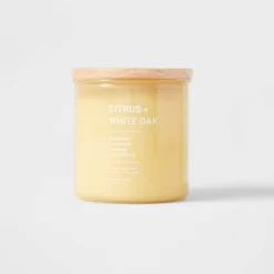 Wellness Jar Citrus And White Oak Candle Yellow - Threshold™ -Haven Home Store GUEST 2ed91f4f 6994 434b 8b99 5124507b0825