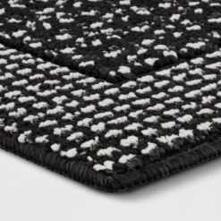 Washable Geometric Border Tufted Rug - Threshold