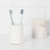 Marble Toothbrush Holder White - Threshold™