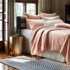 8pc Luxe Velvet Comforter Set Salmon Pink - Threshold™ -Haven Home Store GUEST 35ef6809 9716 43ab a517 15cca31df0eb
