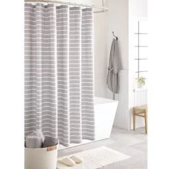 Stripe Shower Curtain Radiant Gray - Threshold™ 7 Stripe Shower Curtain Radiant Gray - Threshold™ -Haven Home Store GUEST 361663b5 09b6 461c 804e 92e9346fbd54