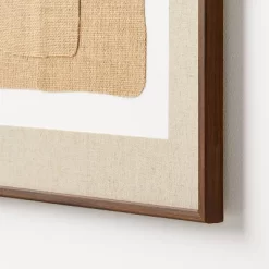 (Set Of 2) 16" X 20" Jute Framed Wall Canvases Walnut - Threshold™ Designed With Studio McGee 5 (Set Of 2) 16" X 20" Jute Framed Wall Canvases Walnut - Threshold™ Designed With Studio McGee -Haven Home Store GUEST 3688b1e0 6286 4082 b4c7 5ac0345bd928