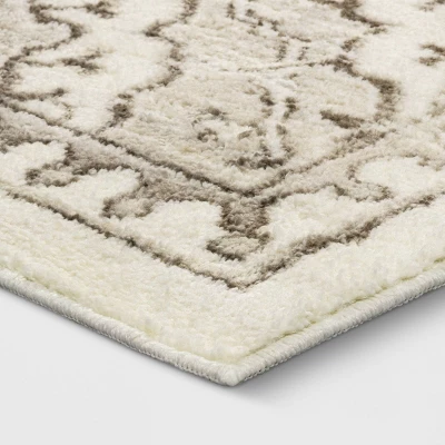 Kenbridge Persian Border Tile Print Mushroom Rug - Threshold™ 2 Kenbridge Persian Border Tile Print Mushroom Rug - Threshold™ - Image 2