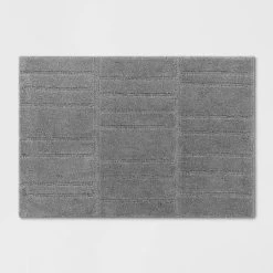 2'6"x3'8" Washable Uneven Blocks Accent Rug - Threshold™ -Haven Home Store GUEST 37089e3a 8e45 4aa8 92f8 0e902ee0d0ef
