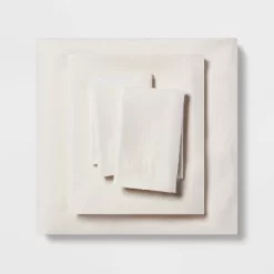 12pc Embroidered Fringe Stripe With Tassels Comforter & Sheet Bedding Set - Threshold™ -Haven Home Store GUEST 372b3e35 0e44 4789 8258 965485792540