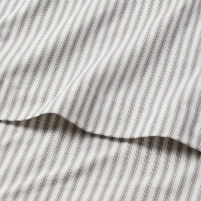 Fall Flannel Solid Sheet Set - Threshold™ 2 Fall Flannel Solid Sheet Set - Threshold™ - Image 2