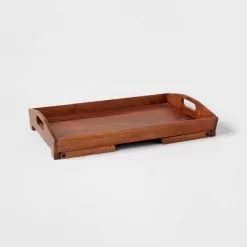 22" X 14" Wood Signature Bed Tray - Threshold™ 5 22" X 14" Wood Signature Bed Tray - Threshold™ -Haven Home Store GUEST 38930afa 73f3 416f a8f9 eea4a712b3be