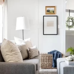 24"x16" Ceramic Assembled Table Lamp White - Threshold™ Designed With Studio McGee: Ribbed Design, Dimmable, UL Listed -Haven Home Store GUEST 3bcb5eac f175 4450 8af3 aa9a5d8cbfe8 1