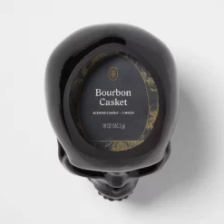 2 Wick 18oz Skull Shaped Filled Red Wax Candle Bourbon Casket - Threshold™ -Haven Home Store GUEST 3c34064f c98c 487f b915 c4b2e37e09da